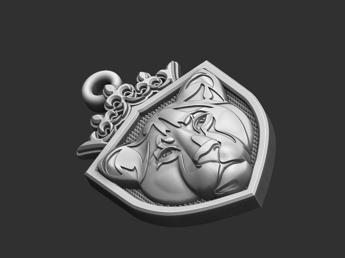 Panther Shield -  3D print model_15