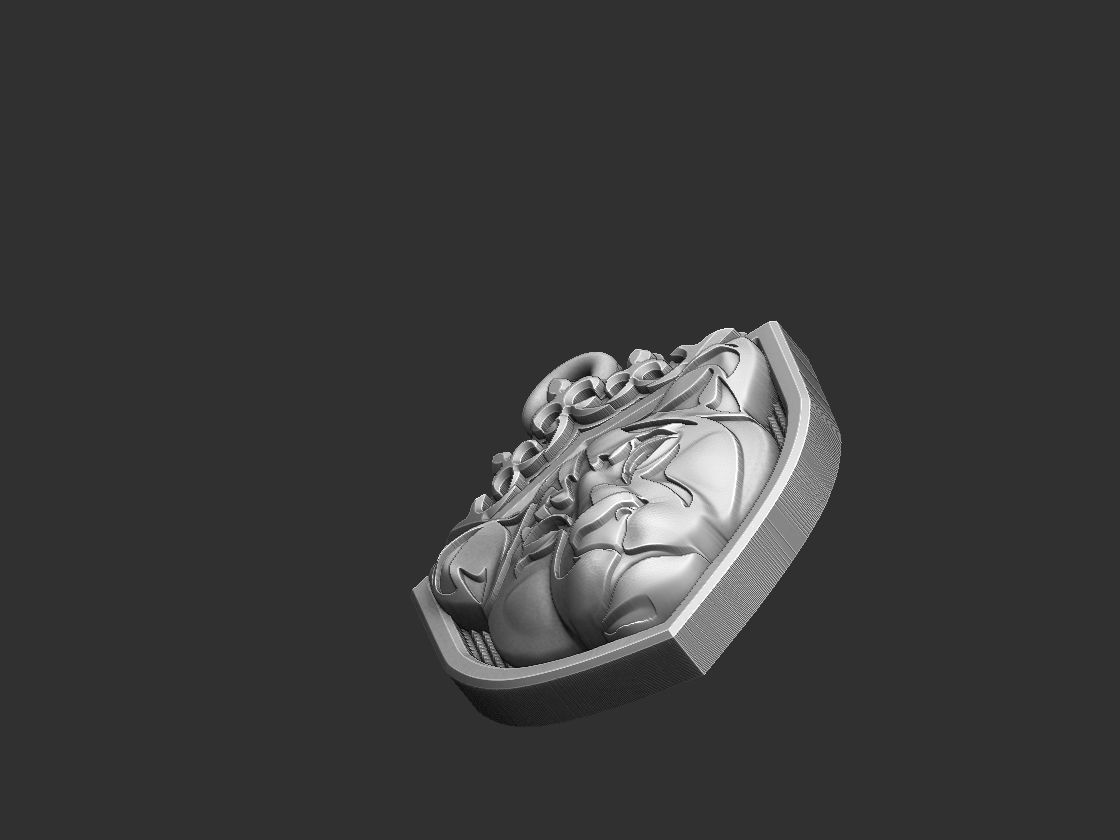 Panther Shield -  3D print model_14