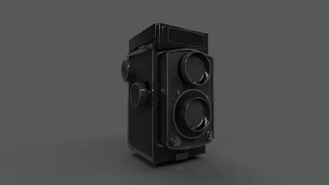 Twin Lens Reflex TLR Antique Film Camera