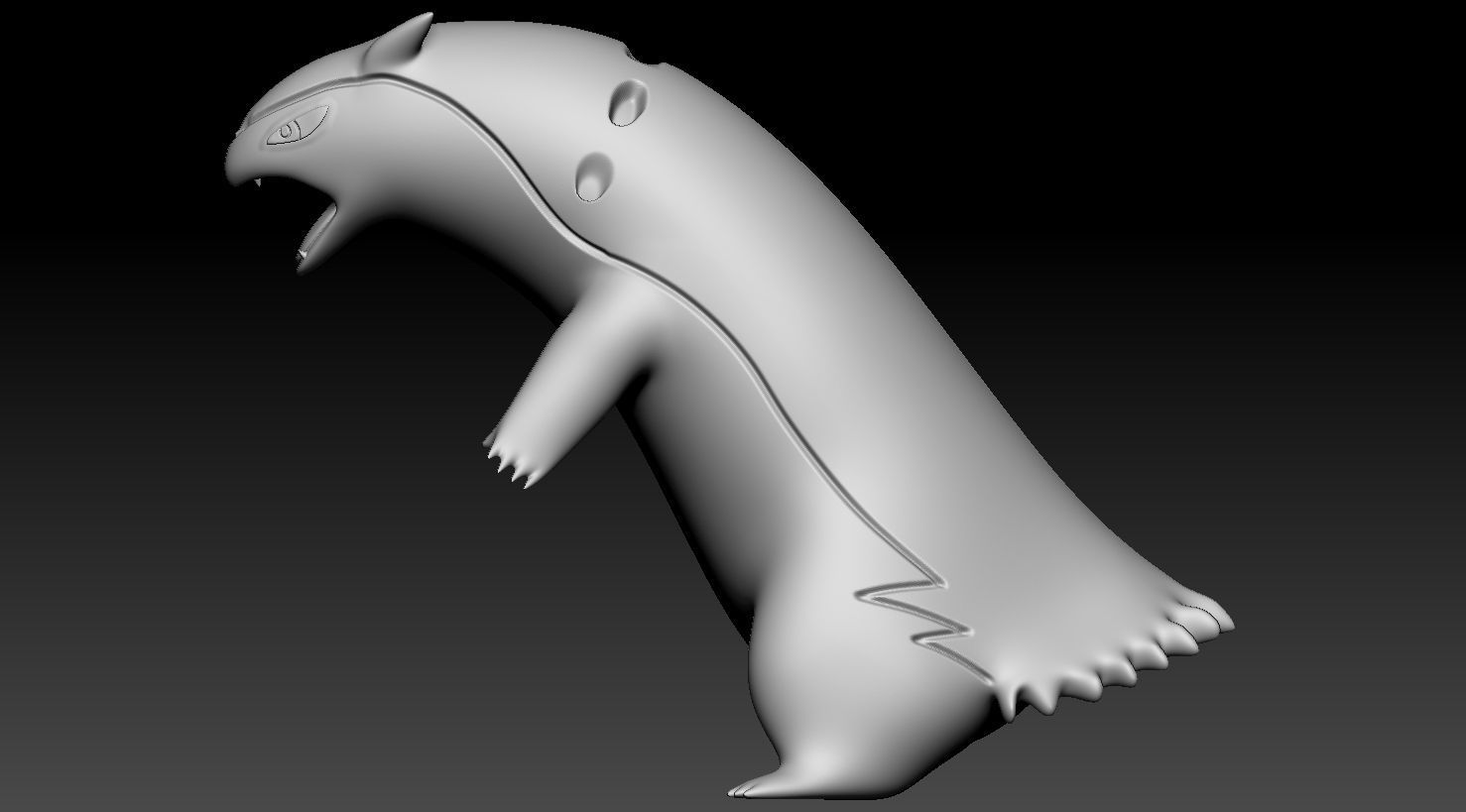 Typhlosion 3D print model_10