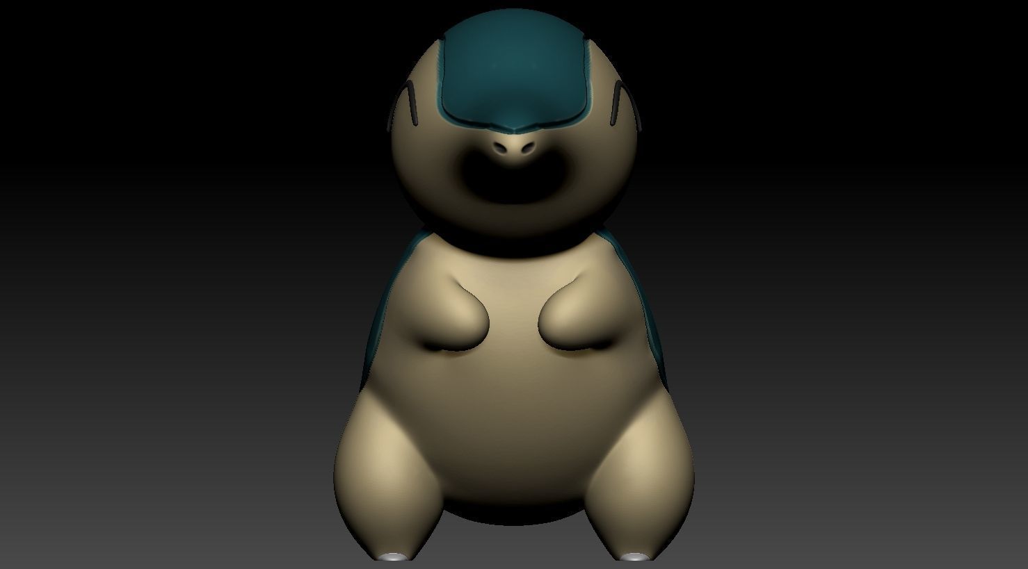 Cyndaquil entire evolution line 3D print model_19