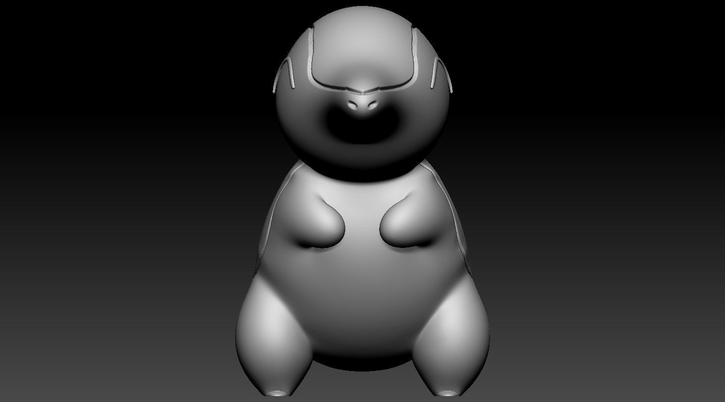 Cyndaquil entire evolution line 3D print model_22