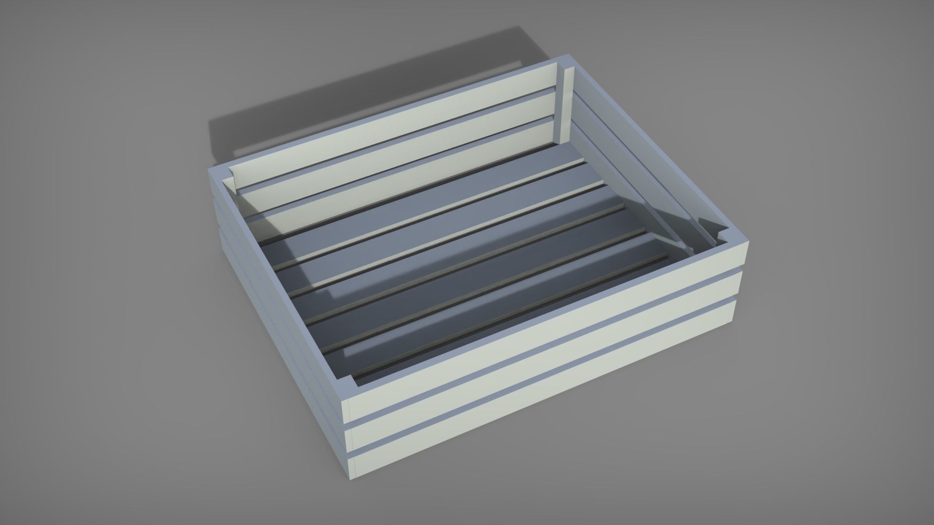 Apple Box set Low-poly 3D model_15