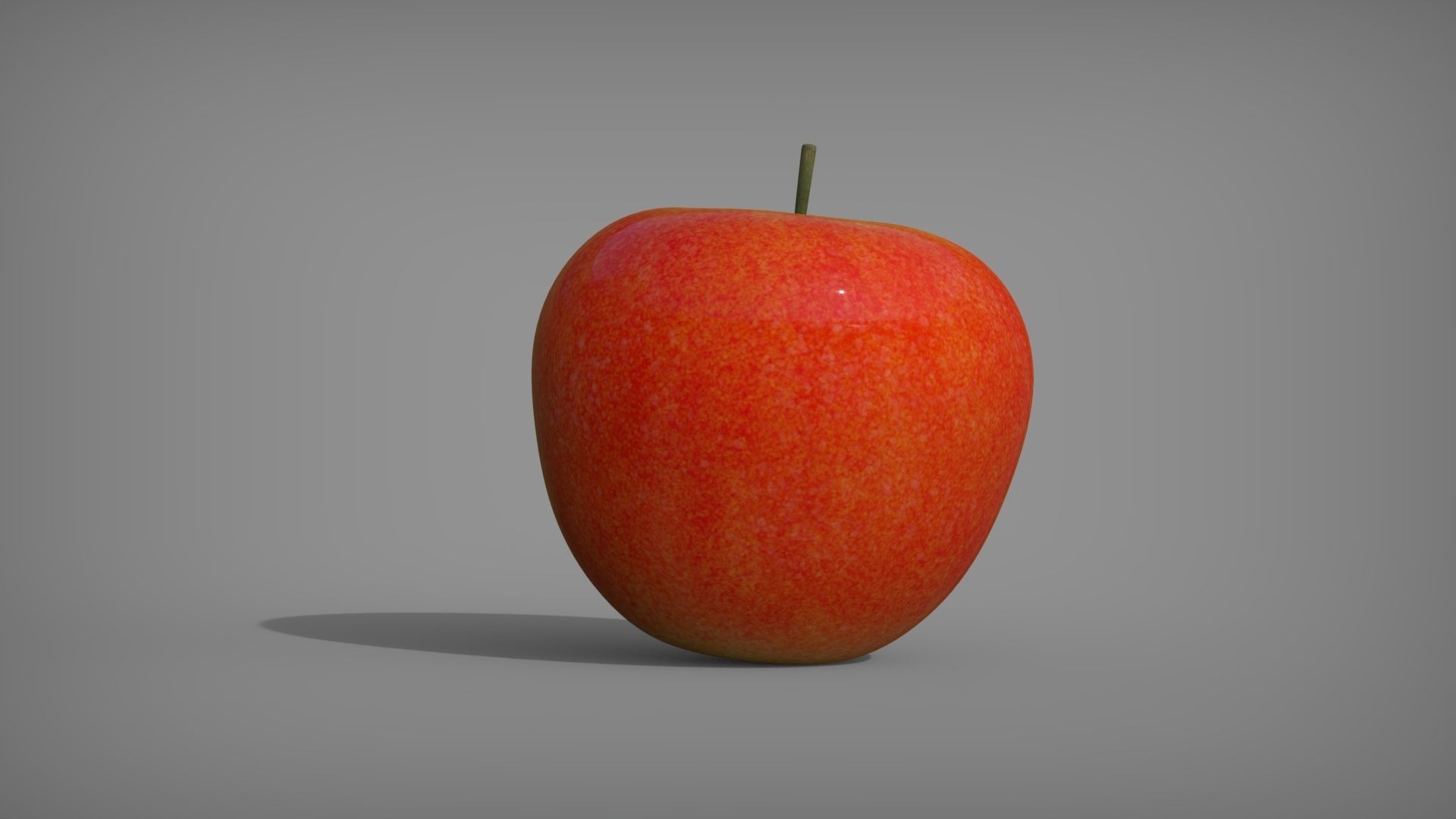 Apple Box set Low-poly 3D model_6