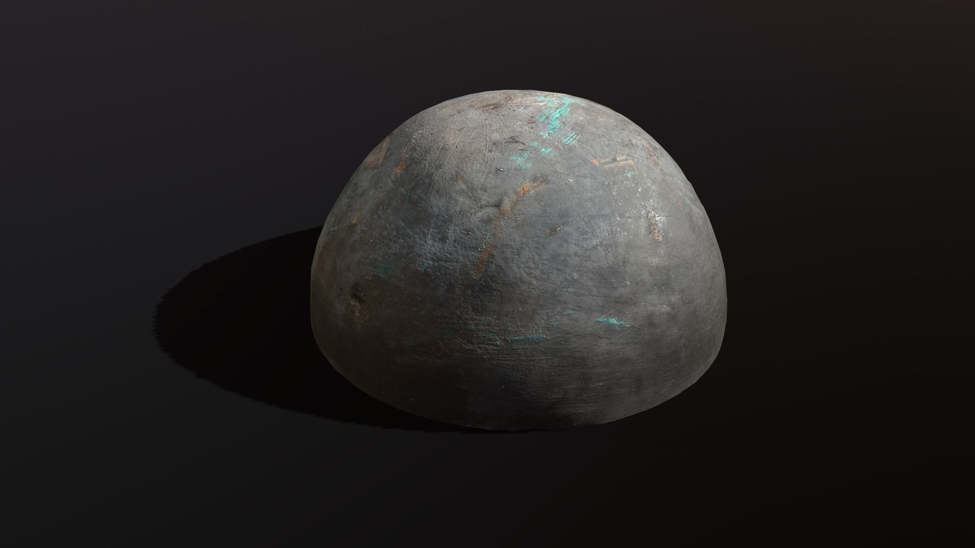 Street Elements Concrete - 3d Photoscan Low-poly 3D model_3