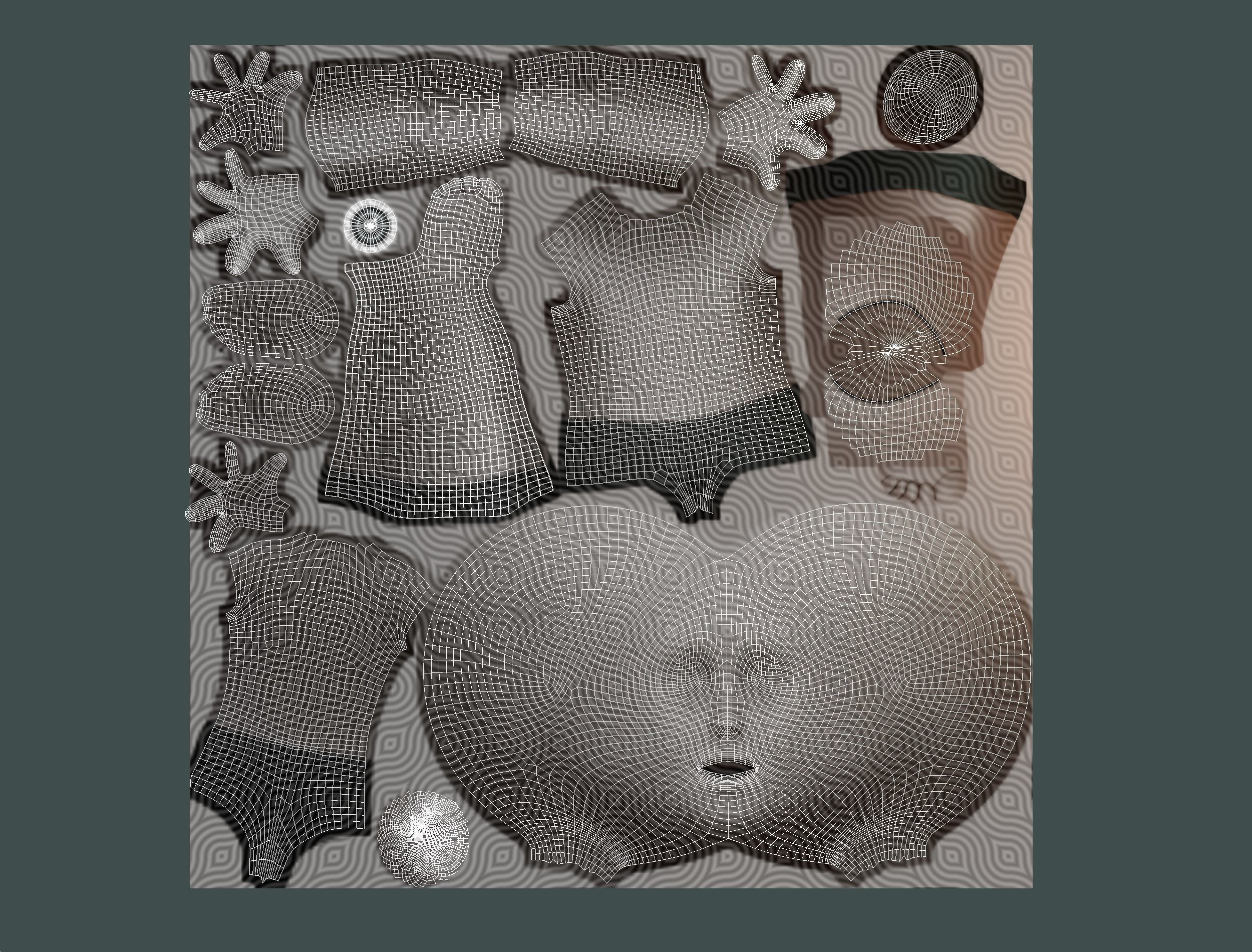 Young Man Boy T-Shirt Jeans Sneakers Hairstyle 3D model_17