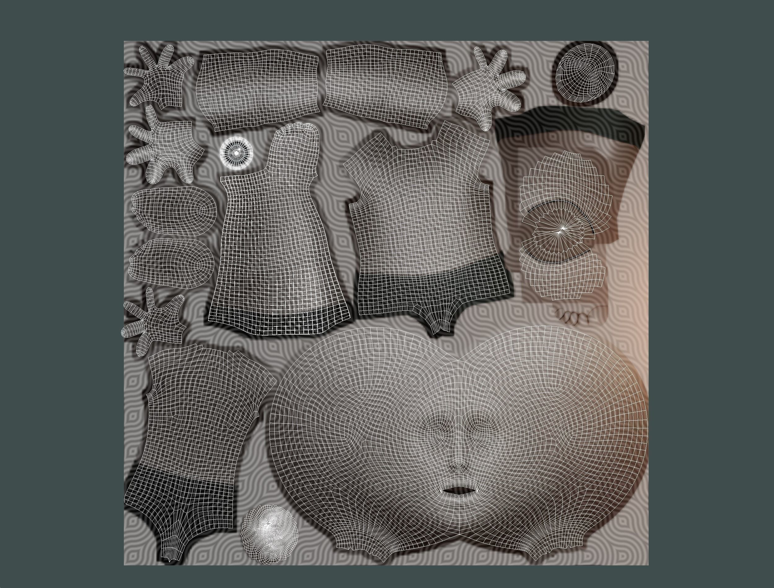 Young Man Boy T-Shirt Jeans Sneakers Hairstyle 3D model_18