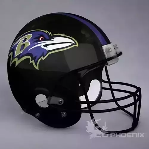 Baltimore Ravens official game helmet