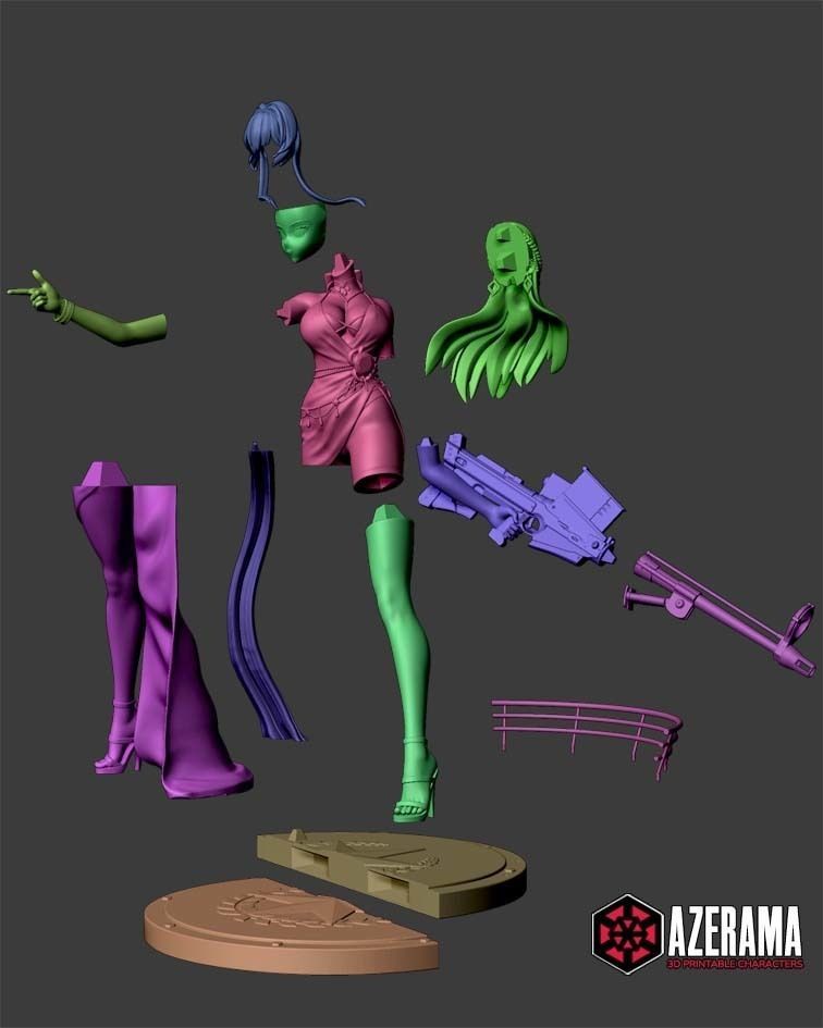 HELM NIKKE STL READY FOR 3D PRINTING 3D print model_6