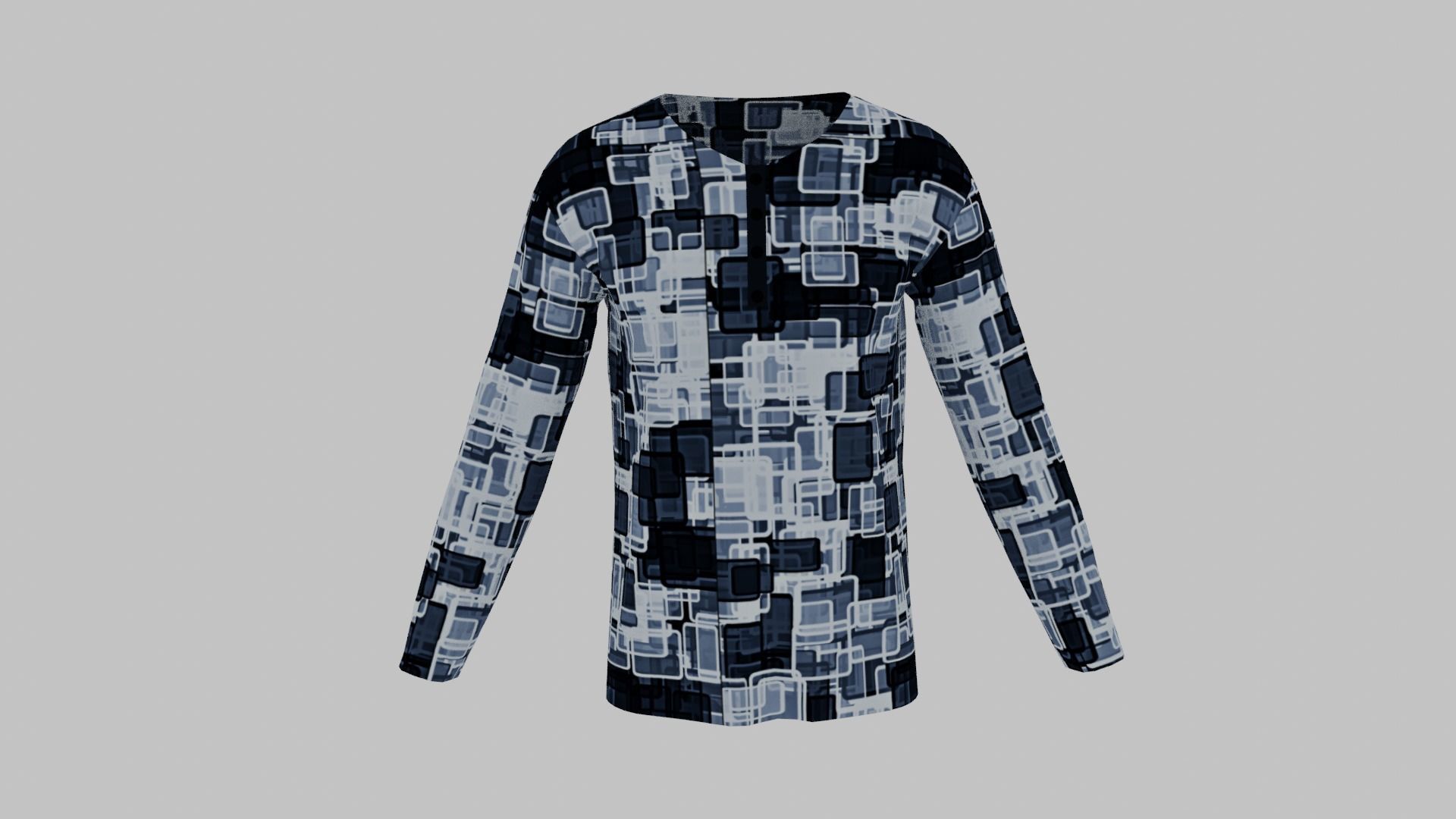 T-Shirt - Sweater Low-poly 3D model_1