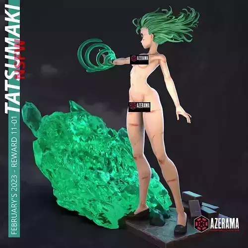 TATSUMAKI NSFW STL READY FOR 3D PRINTING