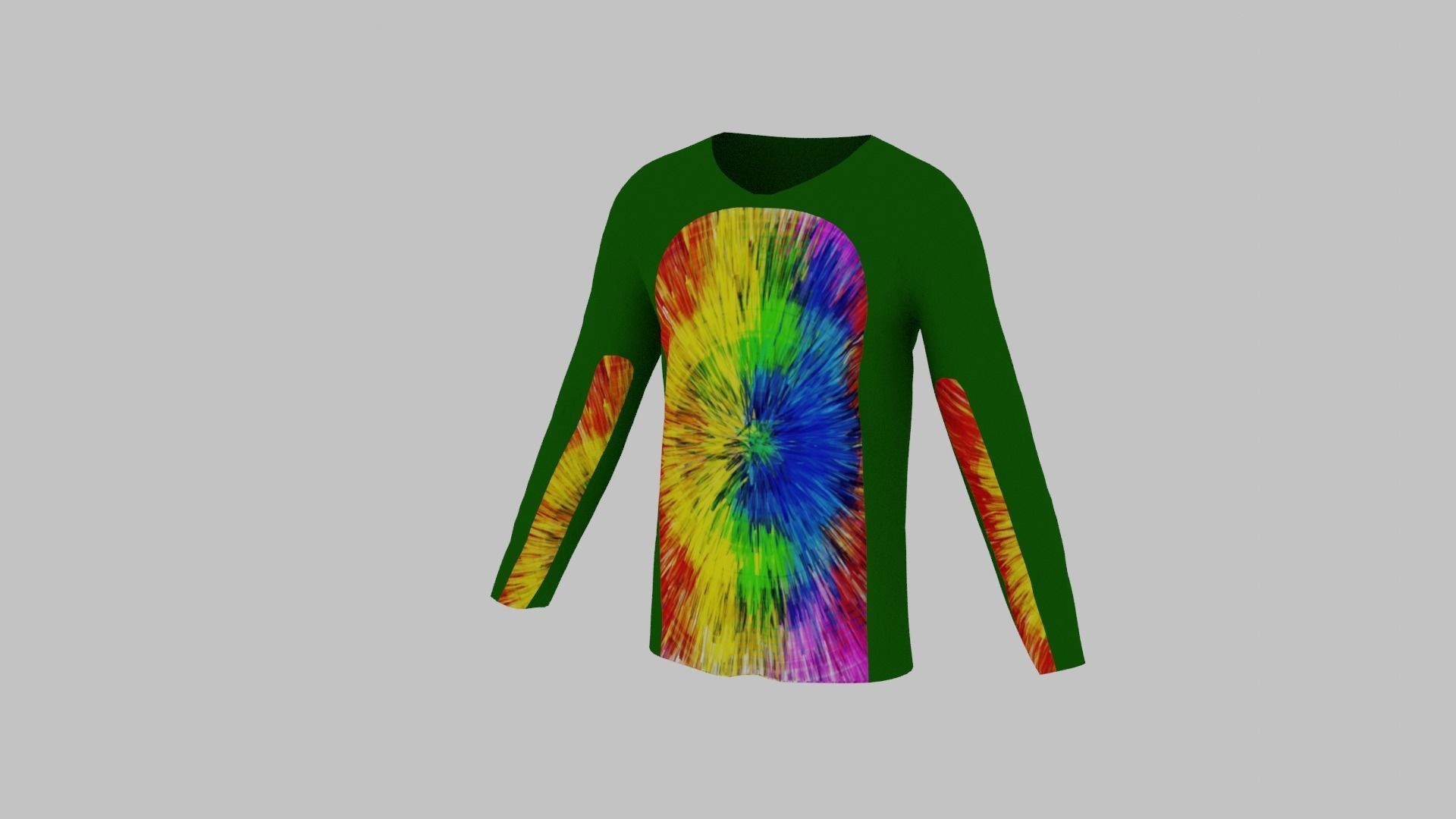 T-Shirt - Sweater Low-poly 3D model_3