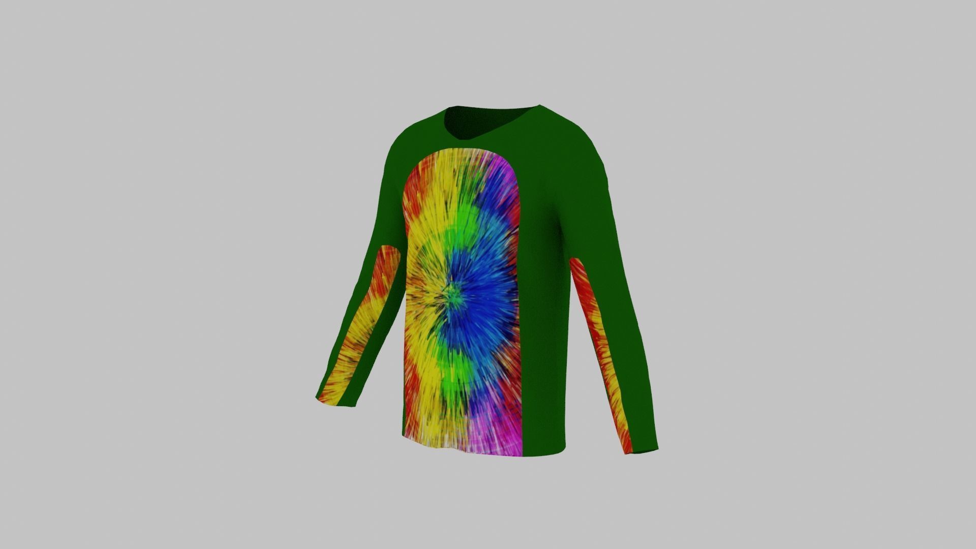 T-Shirt - Sweater Low-poly 3D model_6