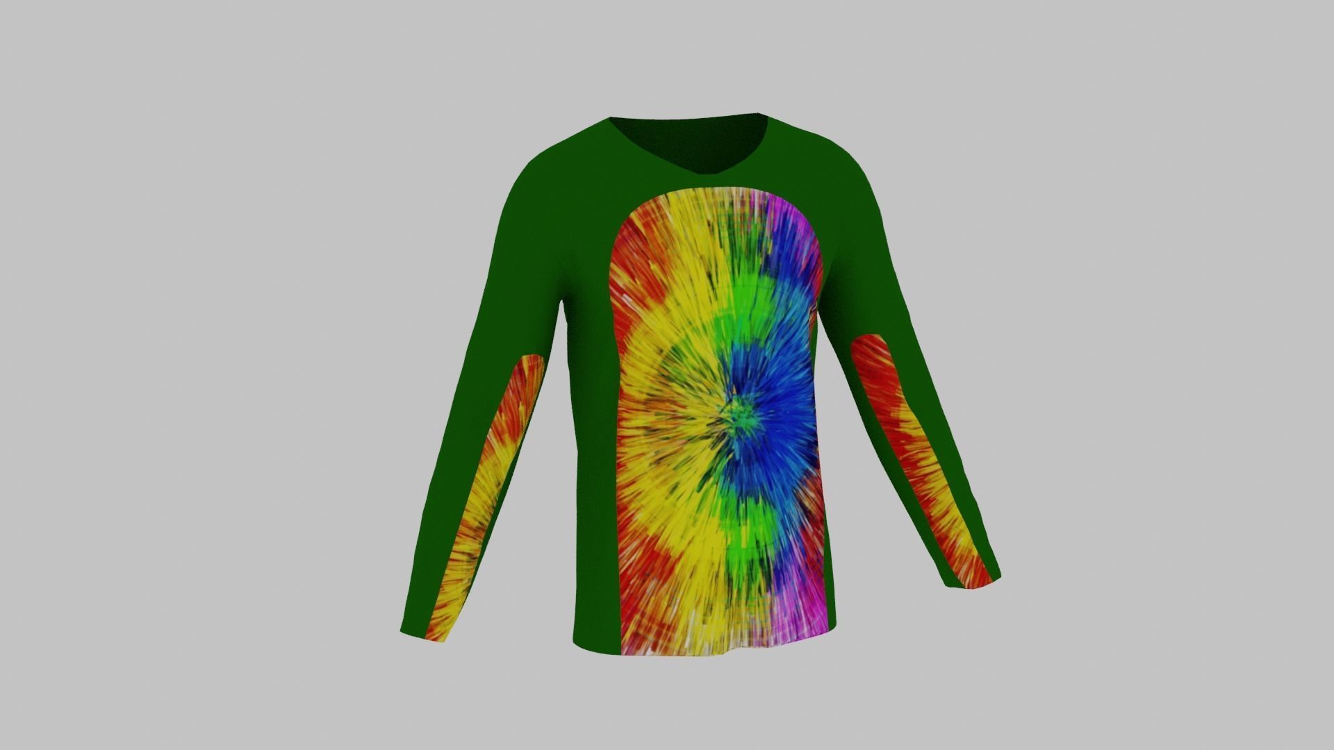 T-Shirt - Sweater Low-poly 3D model_4