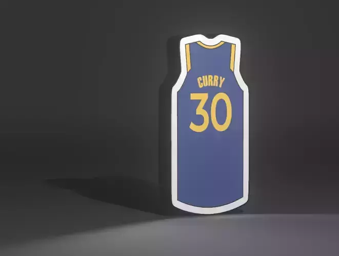 Curry Number 30 Jersey Lightbox