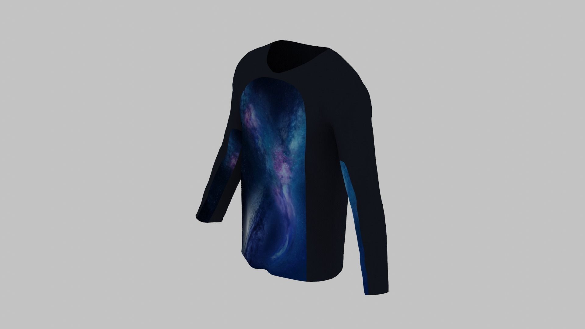 T-Shirt - Sweater 3D model_2