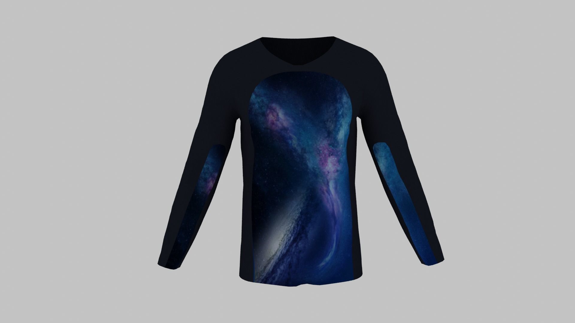T-Shirt - Sweater 3D model_1