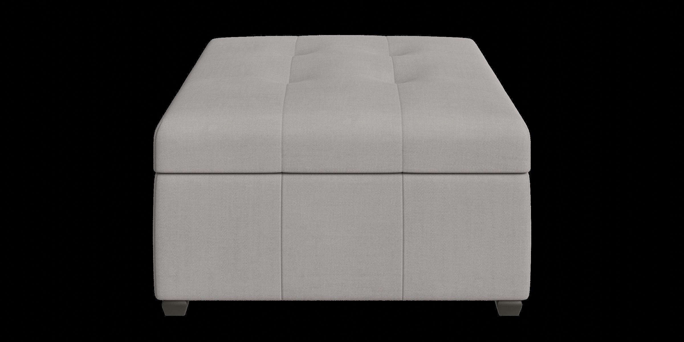 Tufted Storage Ottoman Low-poly 3D model_8