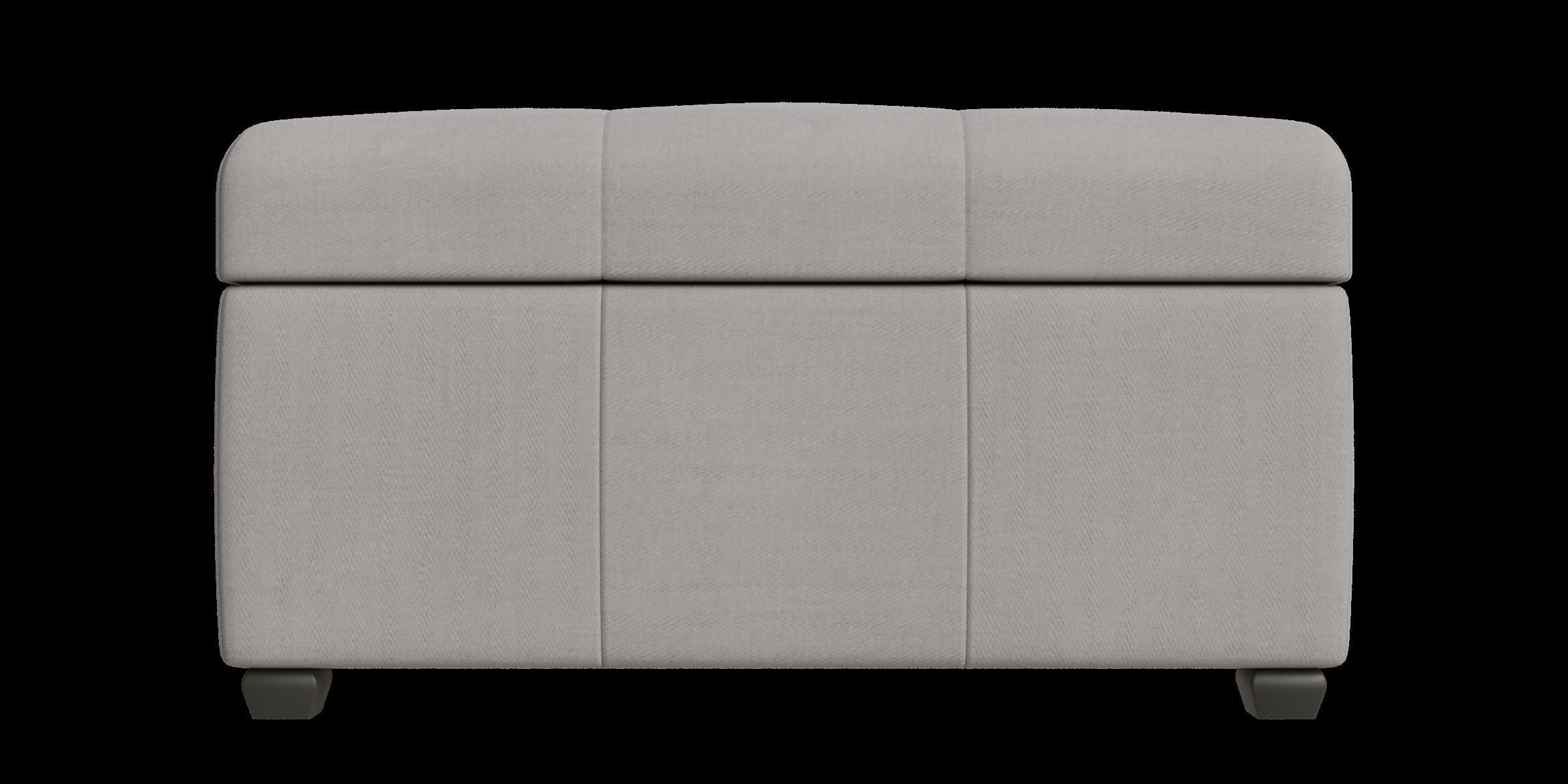 Tufted Storage Ottoman Low-poly 3D model_2