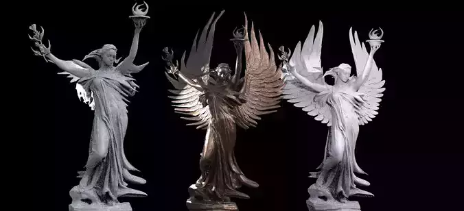 Fire Elements Grand Angel Collection 1 3D model