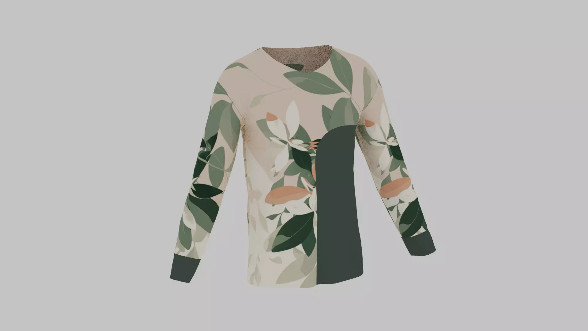 T-Shirt - Sweater Low-poly 3D model_0