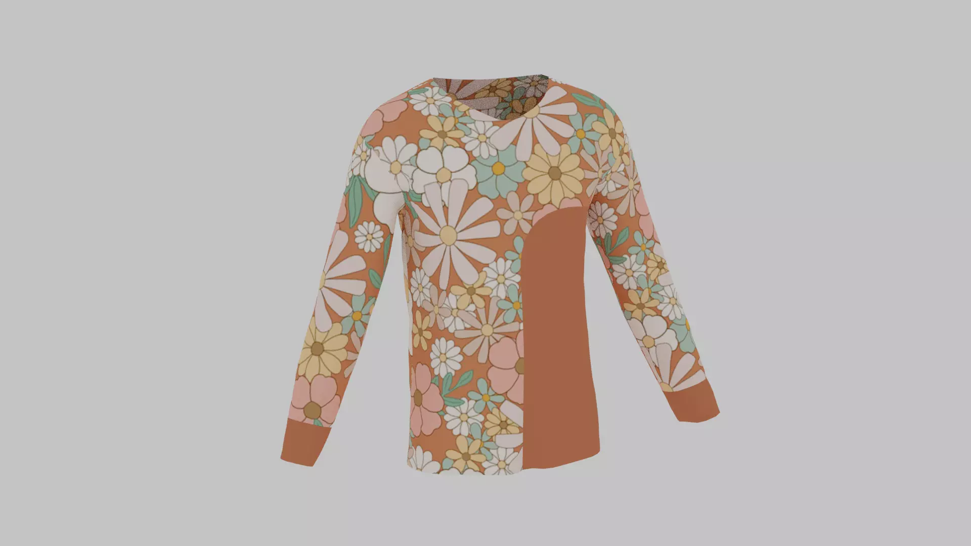 T-Shirt - Sweater Low-poly 3D model_0