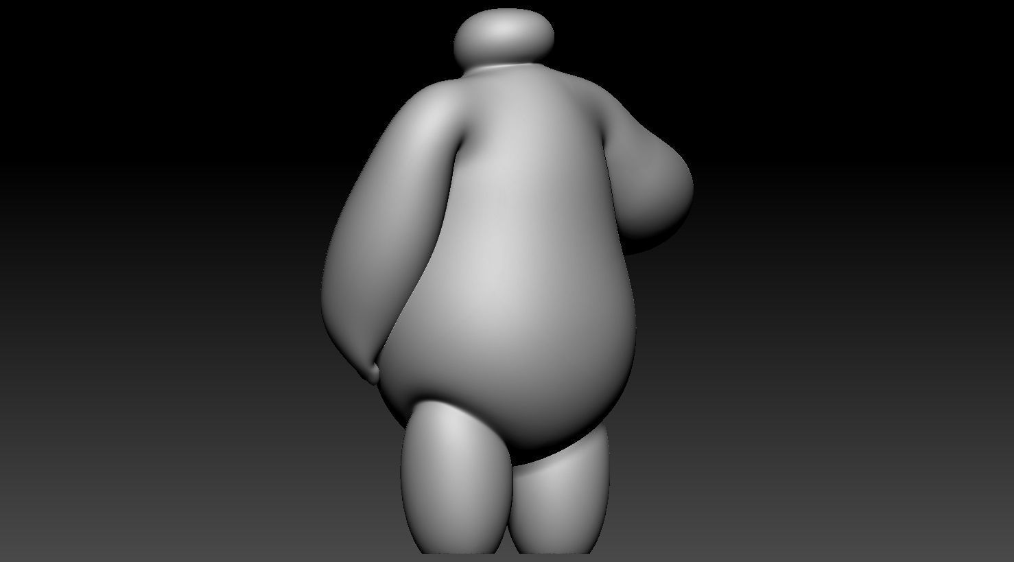 Baymax 3D print model_3