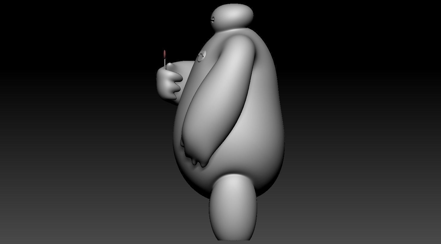 Baymax 3D print model_2