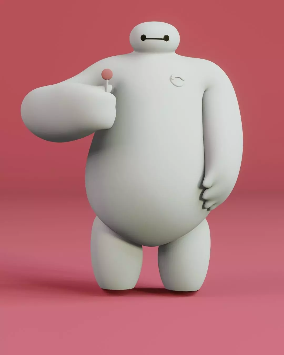 Baymax 3D print model_0