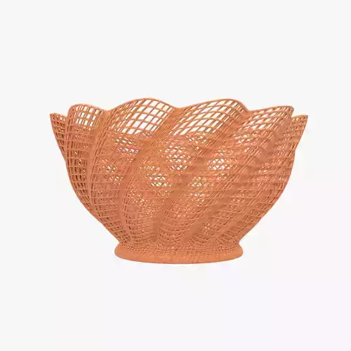 Wicker dish