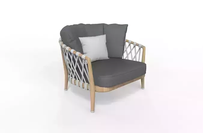 3d model sofa armchair 