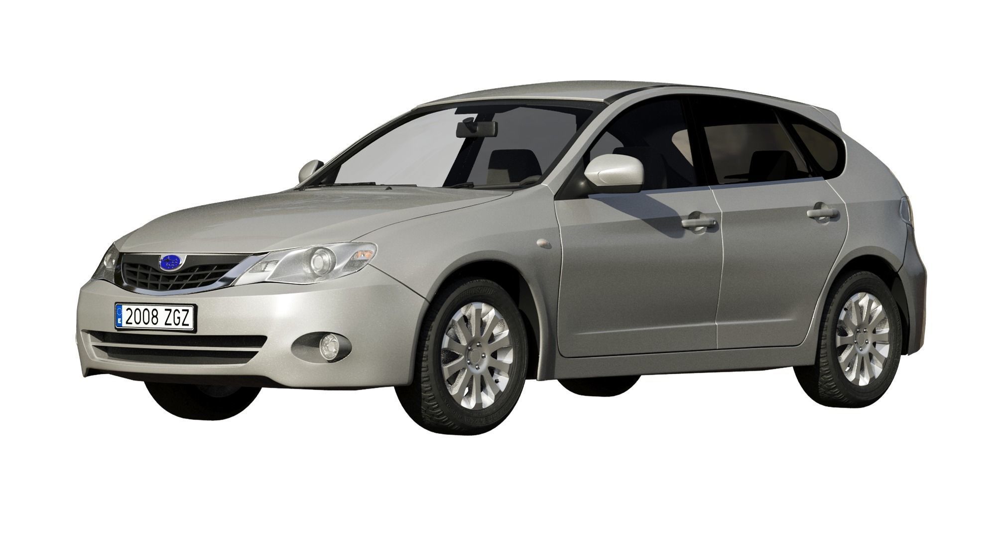 Subaru Impreza 3D model_1