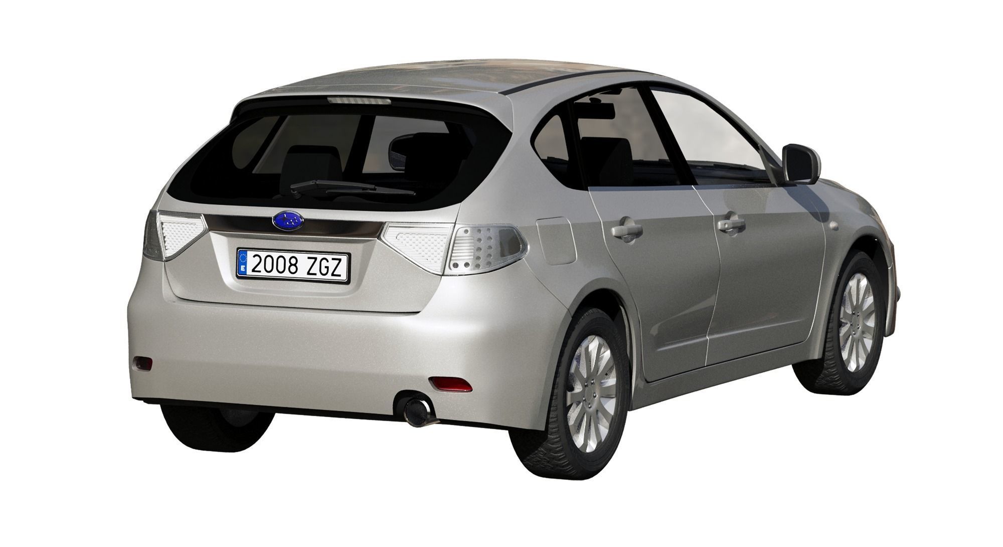 Subaru Impreza 3D model_5