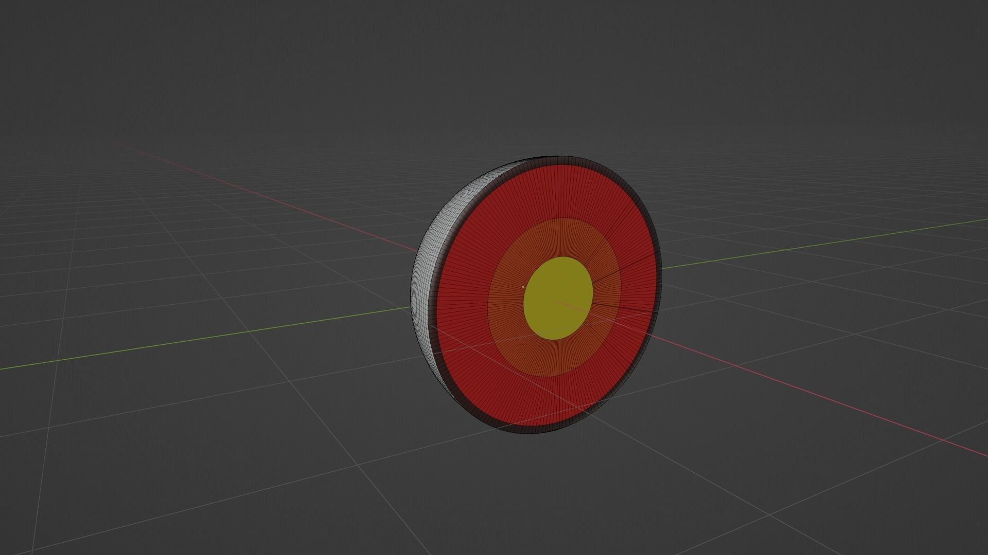 Night Earth Low-poly 3D model_7