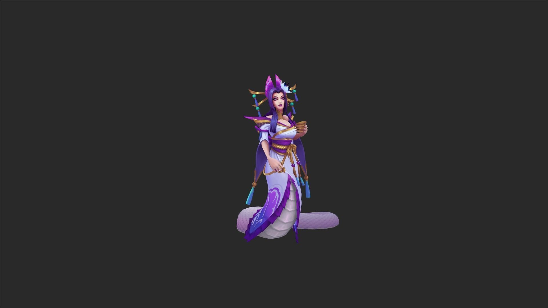 STL Cassiopeia spirit blossom league of legends 3D model 3D print model_8