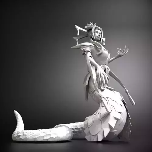STL Cassiopeia spirit blossom league of legends 3D model