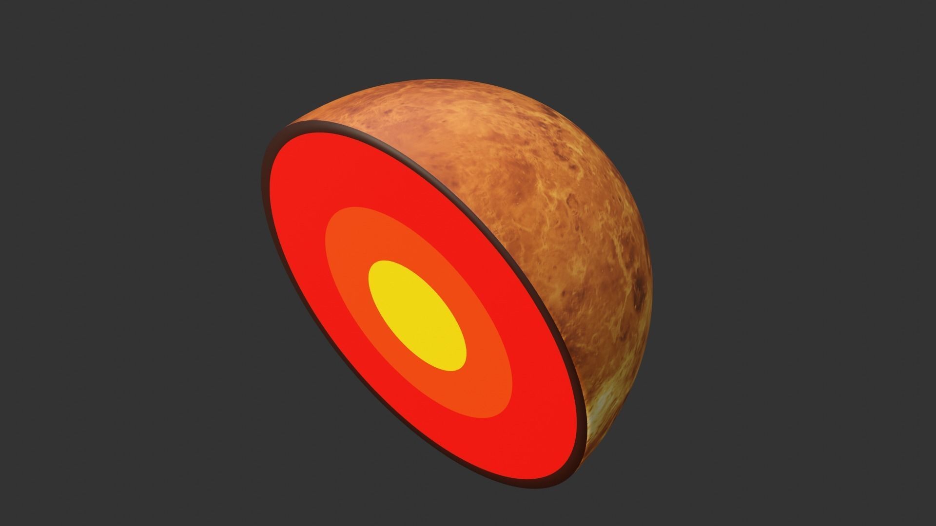 Venus Low-poly 3D model_6