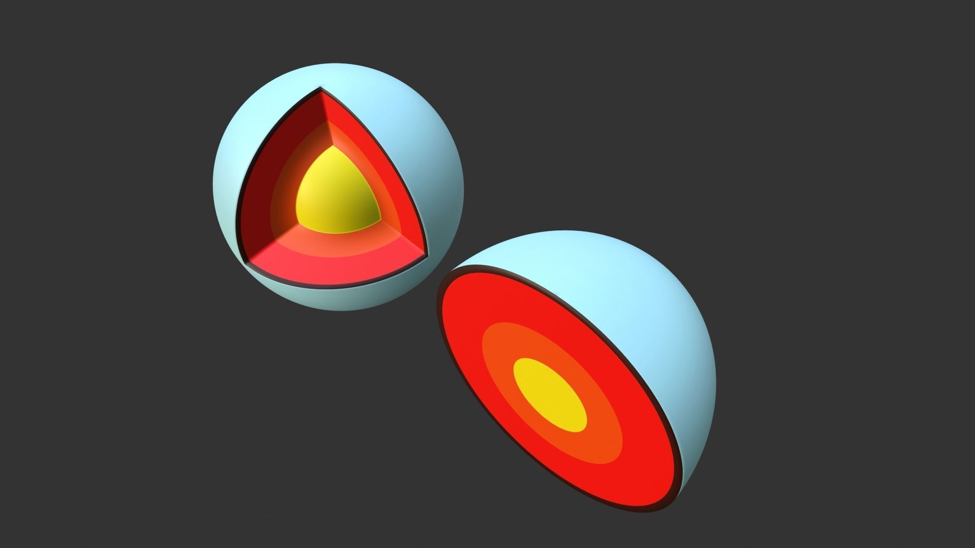 Uranus Low-poly 3D model_6