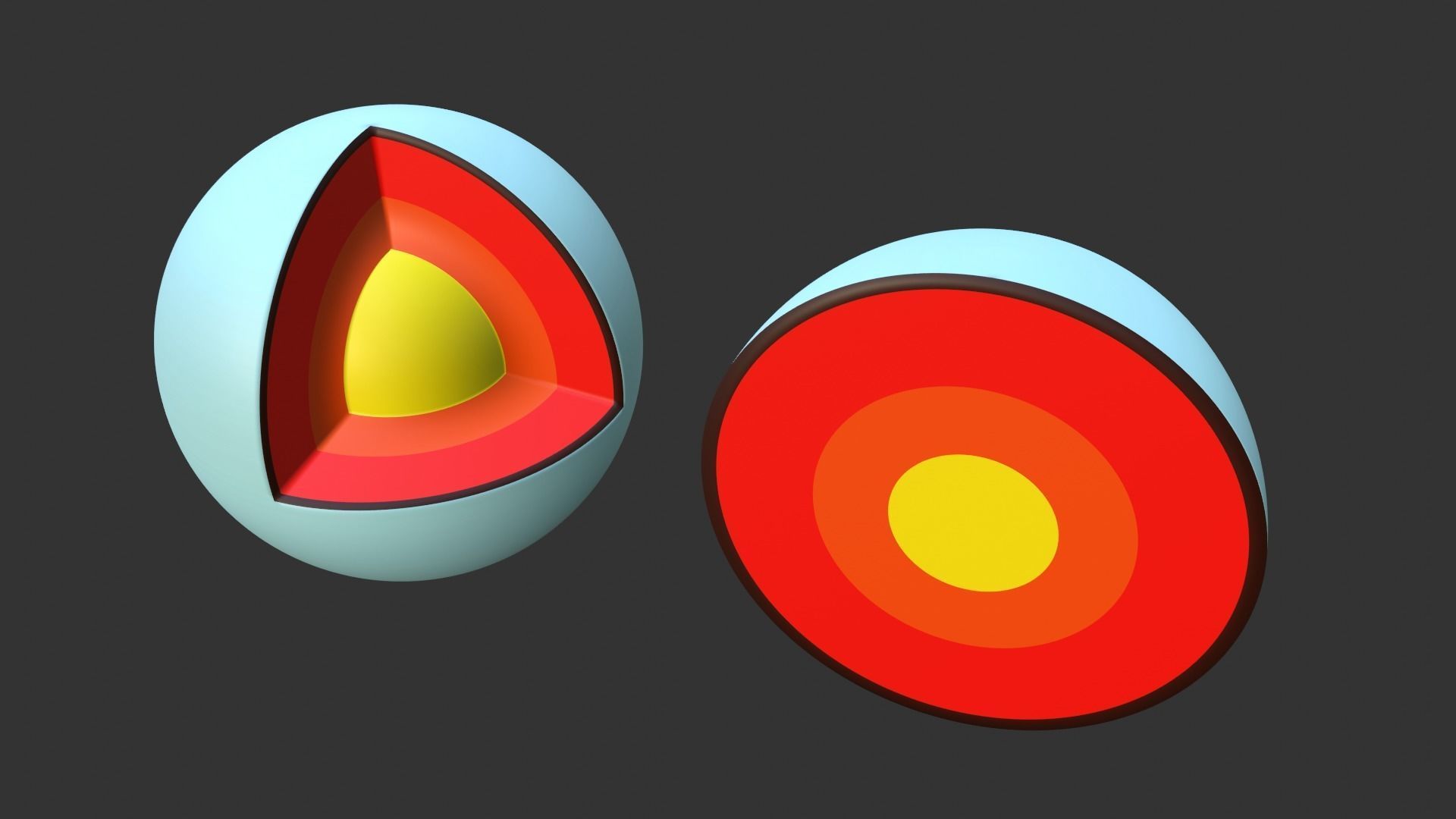 Uranus Low-poly 3D model_2