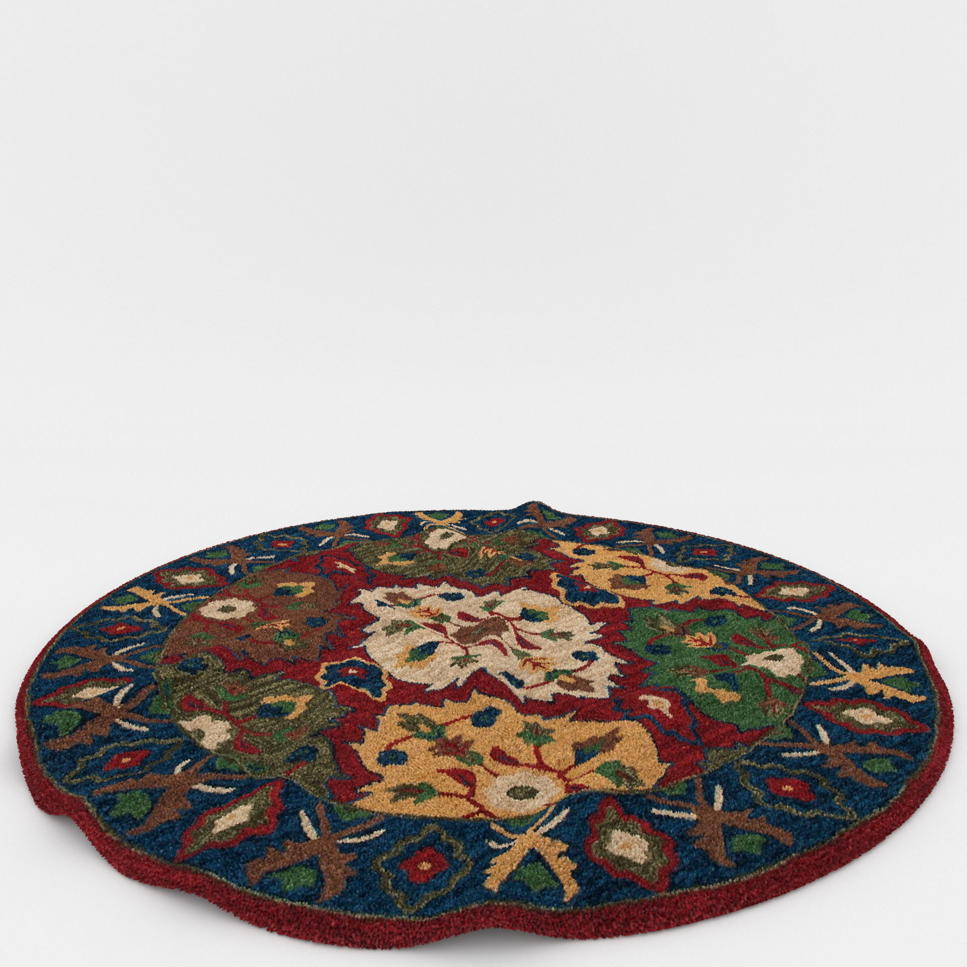Rugs No 862 Low-poly 3D model_7