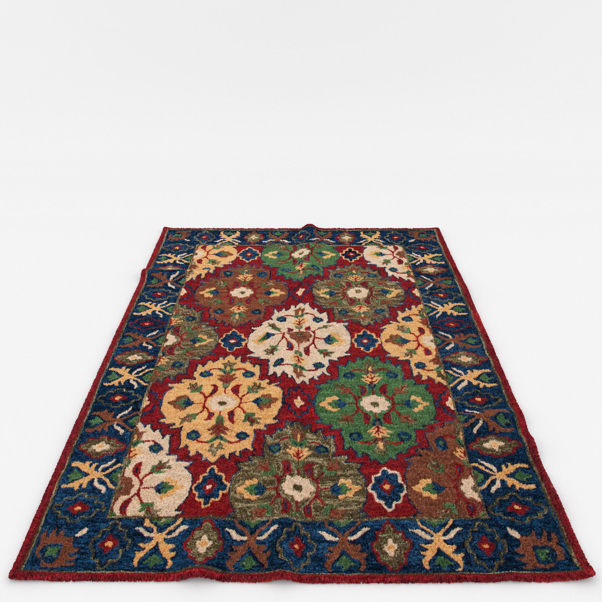 Rugs No 862 Low-poly 3D model_10