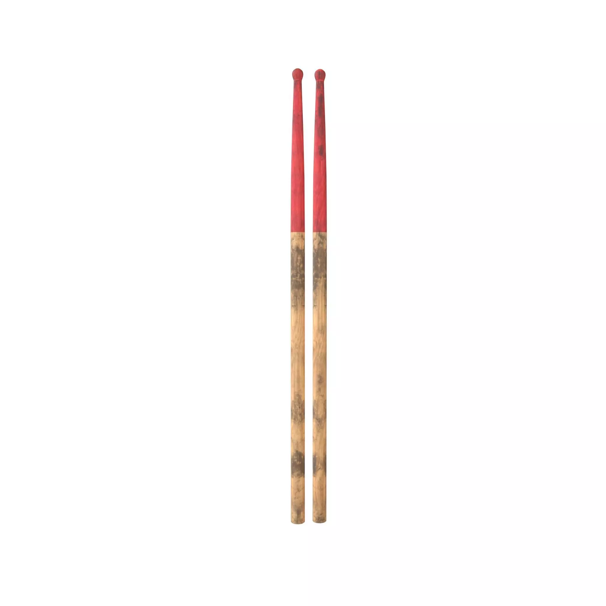 Drum Sticks V1 007 Low-poly 3D model_0