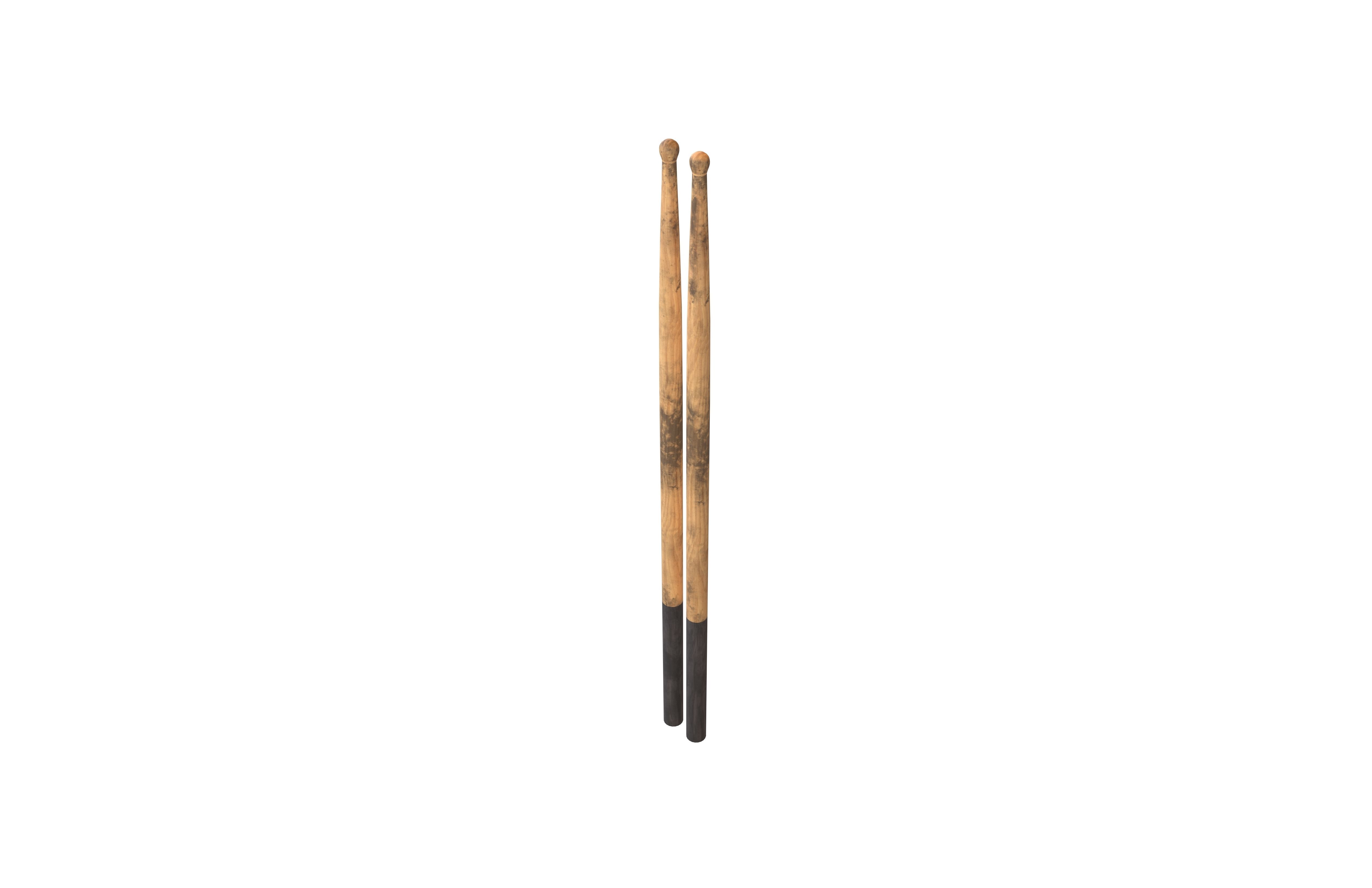 Drum Sticks V1 008 Low-poly 3D model_2