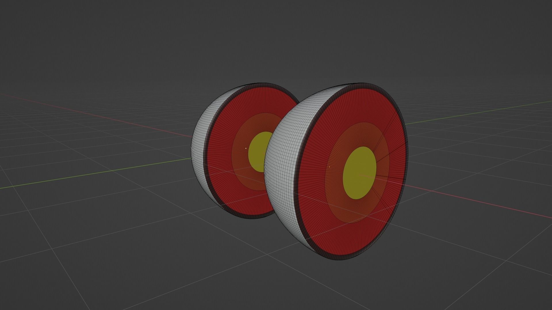 Earth and Jupiter Low-poly 3D model_7