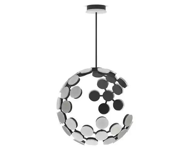 Ceiling light - small LED sphere 3D model
