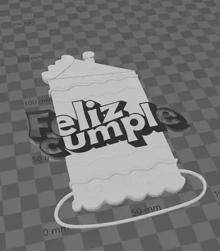 Cake Topper or Decorative 3D print model