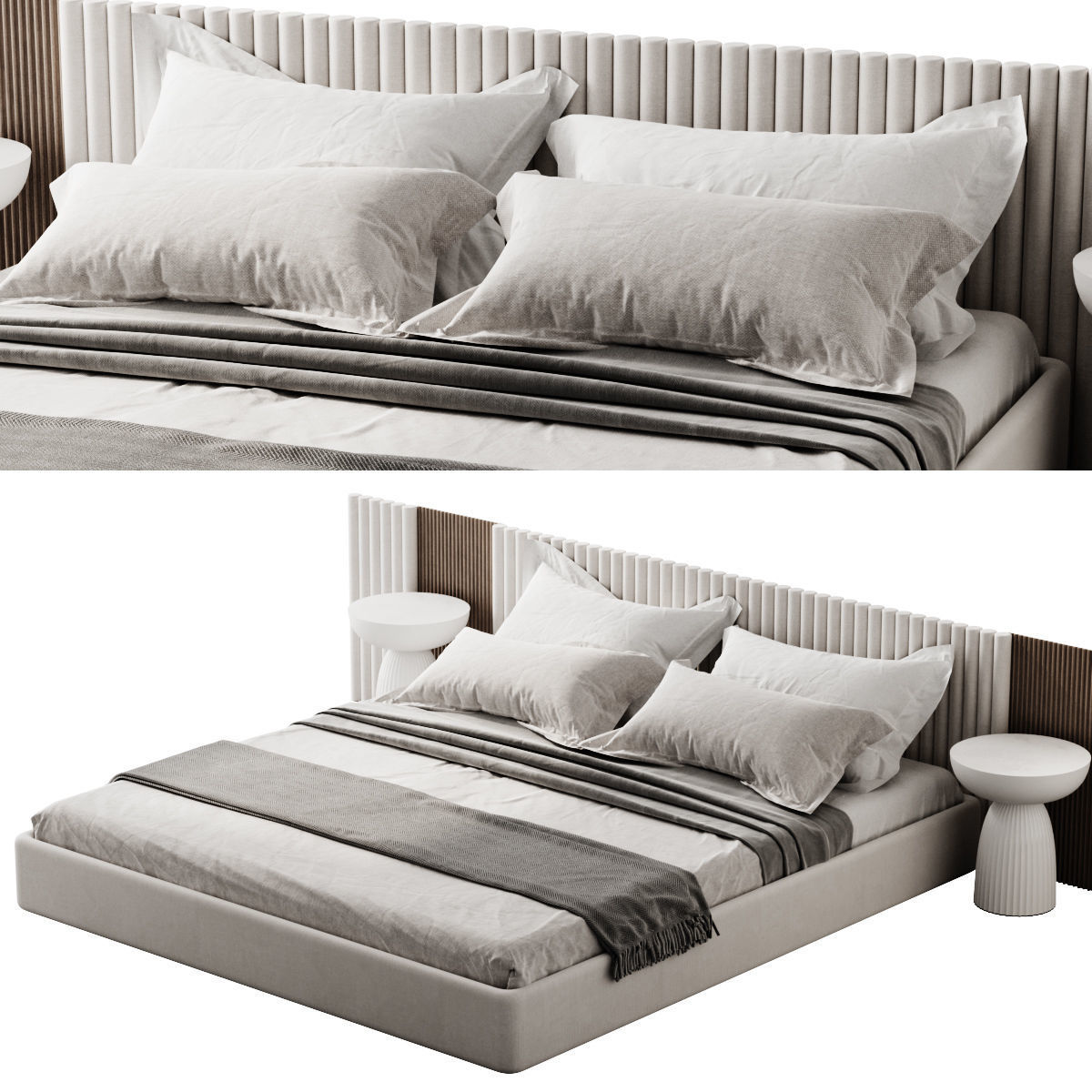 Bed 7 3D model_4
