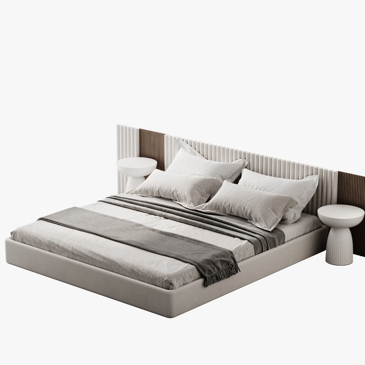 Bed 7 3D model_9
