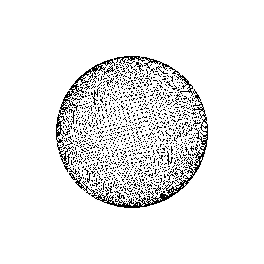 The Moon taken Low-poly 3D model_4