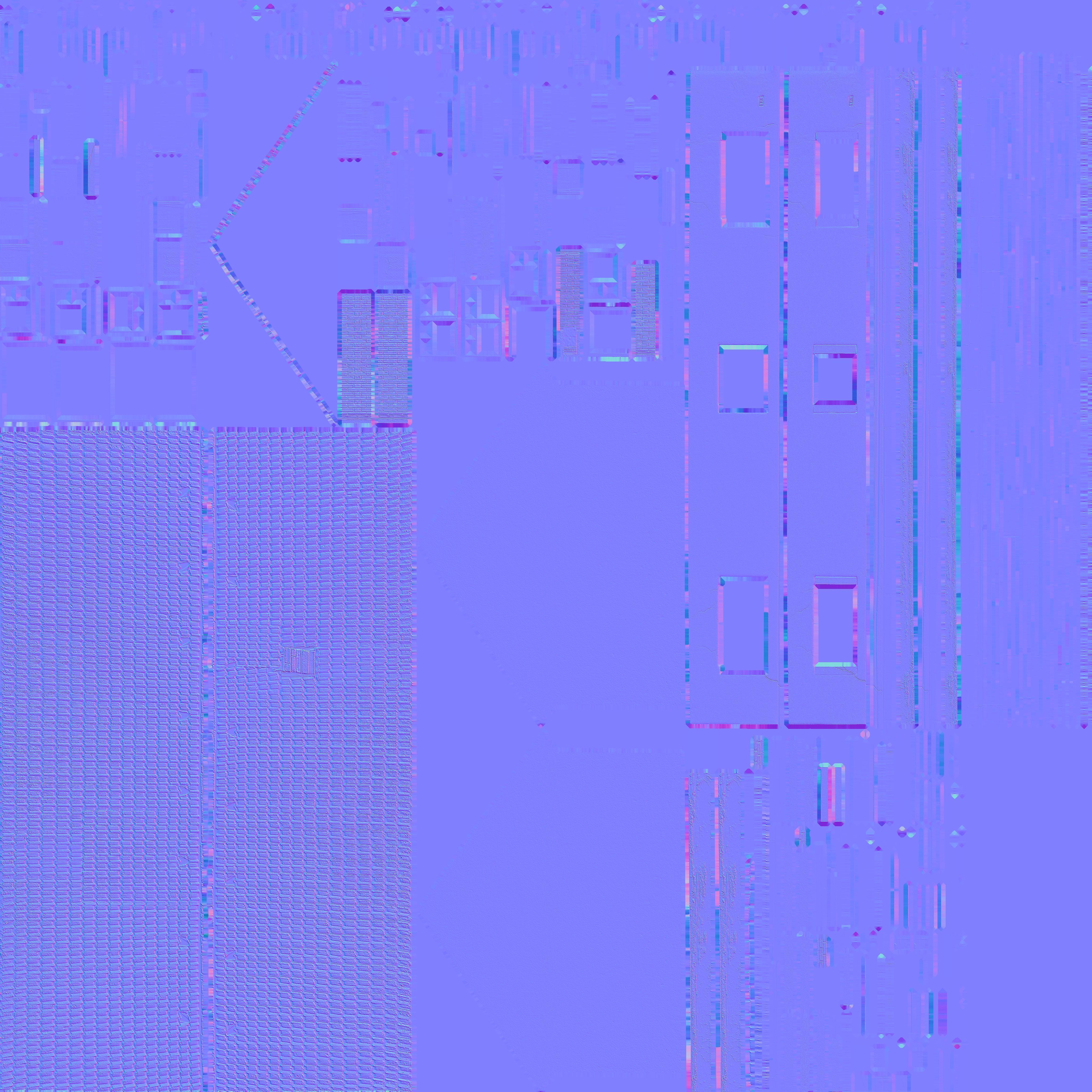 House low-poly realistic Low-poly 3D model_11